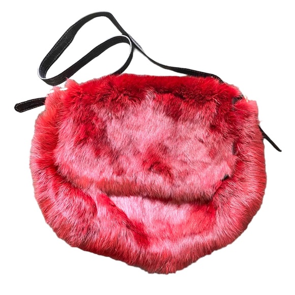 Genuine Fur Shoulder Bag by SPI 25 - Picture 1 of 11